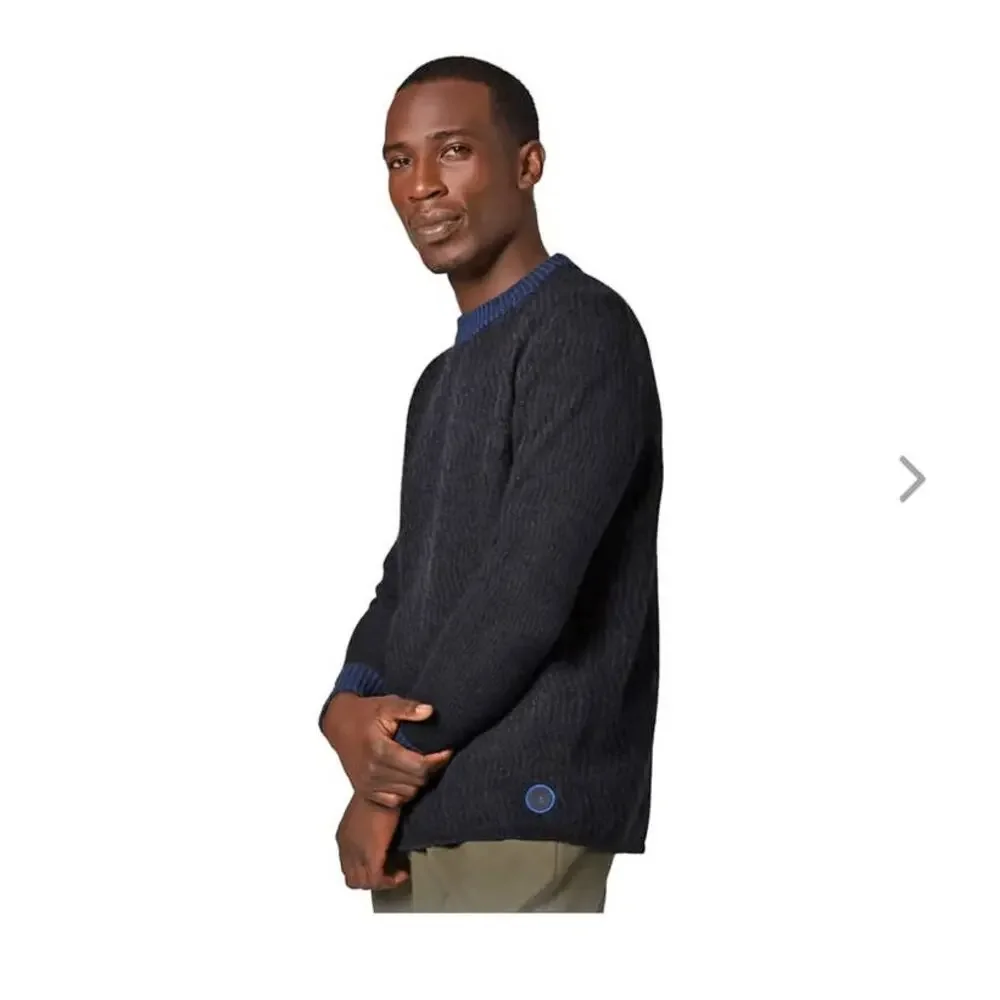 NWT allbirds Wool Jumper long sleeve sweater - MEDIUM - natural black - MEDIUM